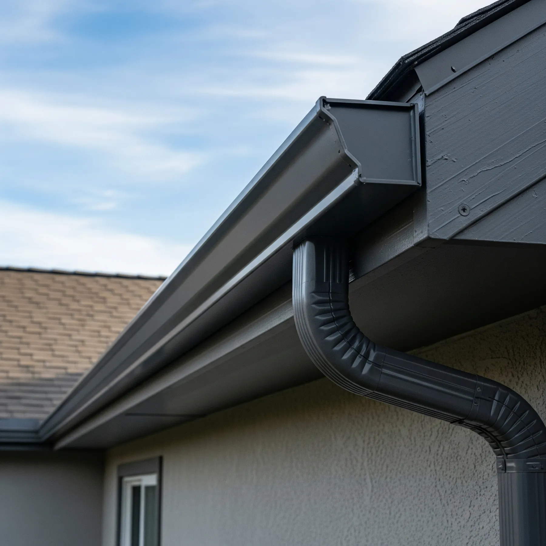 After gutter replacement