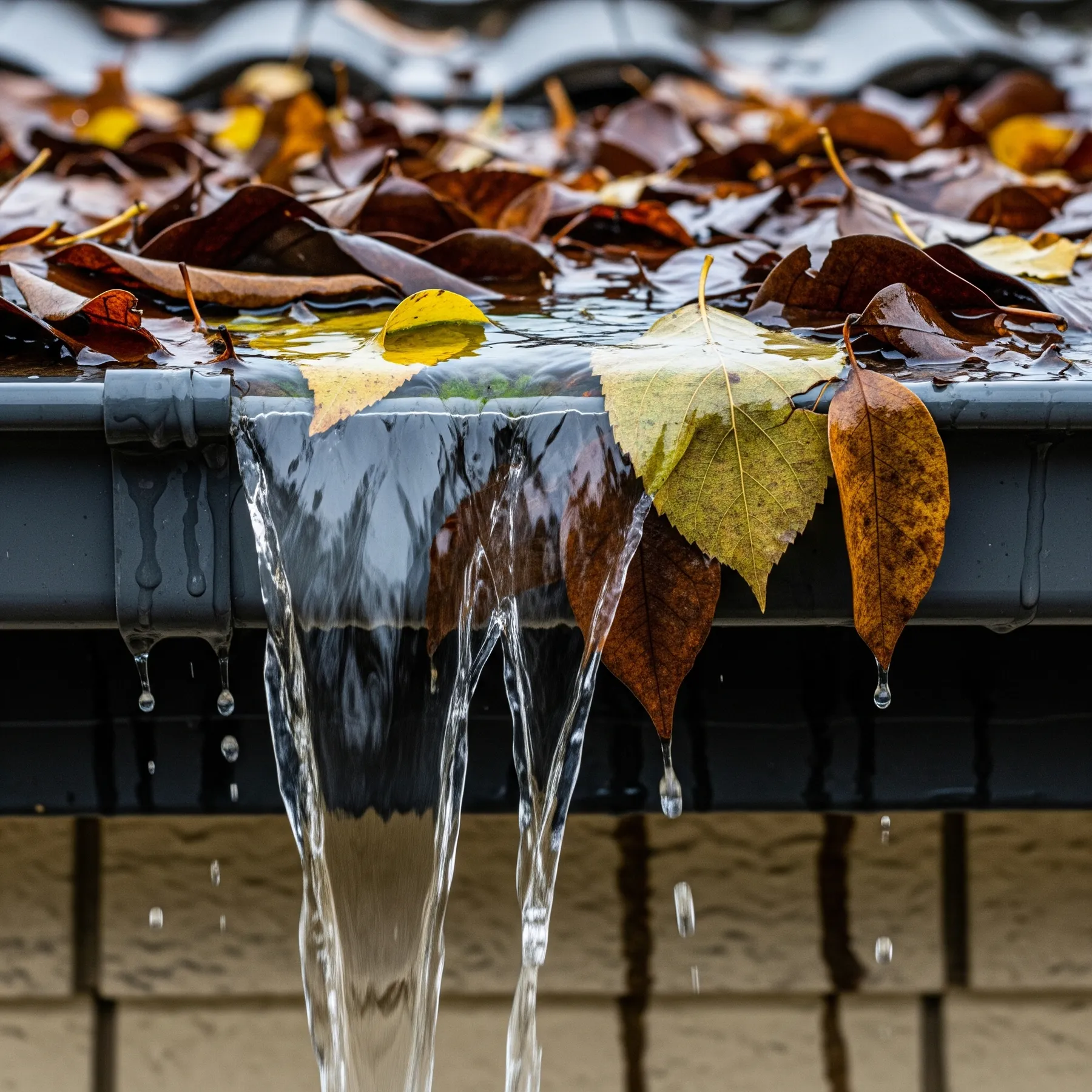 Before gutter replacement